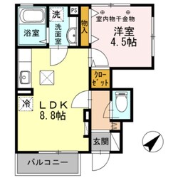 ファーストベルテの物件間取画像